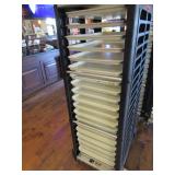 Rubbermaid Cart w/Trays 23"X28"X68"