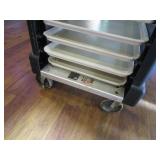 Rubbermaid Cart w/Trays 23"X28"X68"