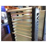 Rubbermaid Cart w/Trays 23"X28"X68"