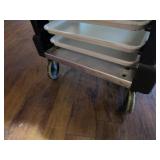 Rubbermaid Cart w/Trays 23"X28"X68"