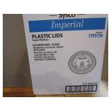 Large Lot of Plastic Containers, Cups & Napkins