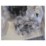 Large Lot of Plastic Containers, Cups & Napkins