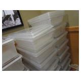 Large Lot of Plastic Food Prep/Storage Containers
