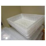 Large Lot of Plastic Food Prep/Storage Containers