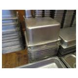 Large Lot of SS Food Prep/Storage Containers