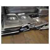 Large Lot of SS Food Prep/Storage Containers