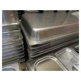 Large Lot of SS Food Prep/Storage Containers