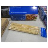 Skewers, Sugar, Grill Bricks, Tongs