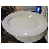 (31) 15"X11" Stoneware Dinner Plates