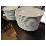 (31) 15"X11" Stoneware Dinner Plates