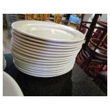 (31) 15"X11" Stoneware Dinner Plates