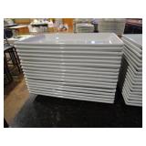 (52) 7"X11" Stoneware Plates