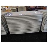 (52) 7"X11" Stoneware Plates