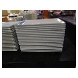 (52) 7"X11" Stoneware Plates