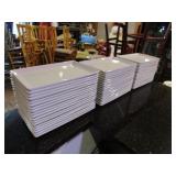 (52) 7"X11" Stoneware Plates