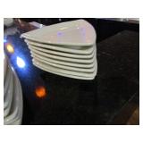 (16) 9" Triangle Plates