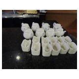 Stoneware Cream & Sugar Bowls