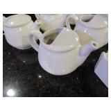 Stoneware Cream & Sugar Bowls