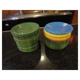 (31) 7" Stoneware Plates