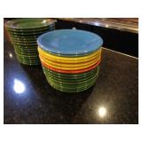 (31) 7" Stoneware Plates