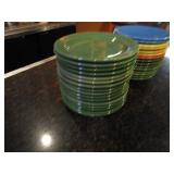 (31) 7" Stoneware Plates