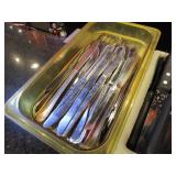 Large Lot of Silverware & Steak Knives