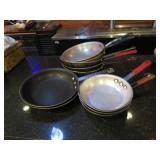 (10) 10" & 8"Alum Frying Pans