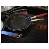 (9) 10" & 8" Alum Frying Pans