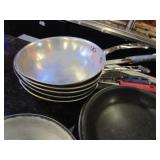 (9) 10" & 8" Alum Frying Pans