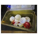 Large Lot of Condiment Containers