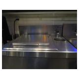 Perlick SS Ice Freezer w/Small Sink 24"X19"X36"