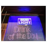 Bud Light Lighted Sign 20"X30"