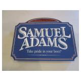 Wood Sam Adams Sign