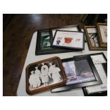 Large Lot of Pictures & Frames