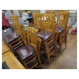 (17) Chairs (9) Tables & Table Pcs