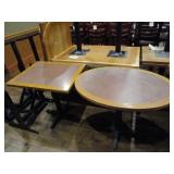 (17) Chairs (9) Tables & Table Pcs
