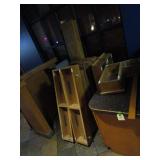 Oak Foot Rests for a Bar