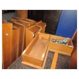 Oak Foot Rests for a Bar