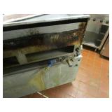 Gas Griddle w/Silver King Refrigerated Base 31"X50"X44"