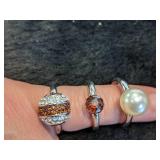 Henri Bendel Rings - Set of 3