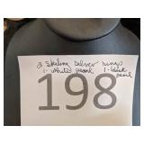 Sterling Silver Rings - White Pearl and Black Pearl