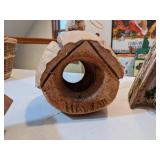 Bird Houses made of Natural Materials