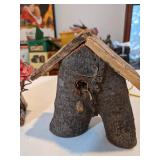 Bird Houses made of Natural Materials