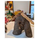 Bird Houses made of Natural Materials