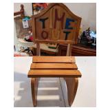 Wood Time Out Chair
