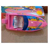 Vintage Barbie Speedboat