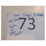 Tonka and John Deere Trucks and Trailers