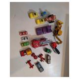 Variety of Vintage Toy Cars