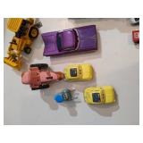 Variety of Vintage Toy Cars