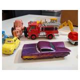 Variety of Vintage Toy Cars
